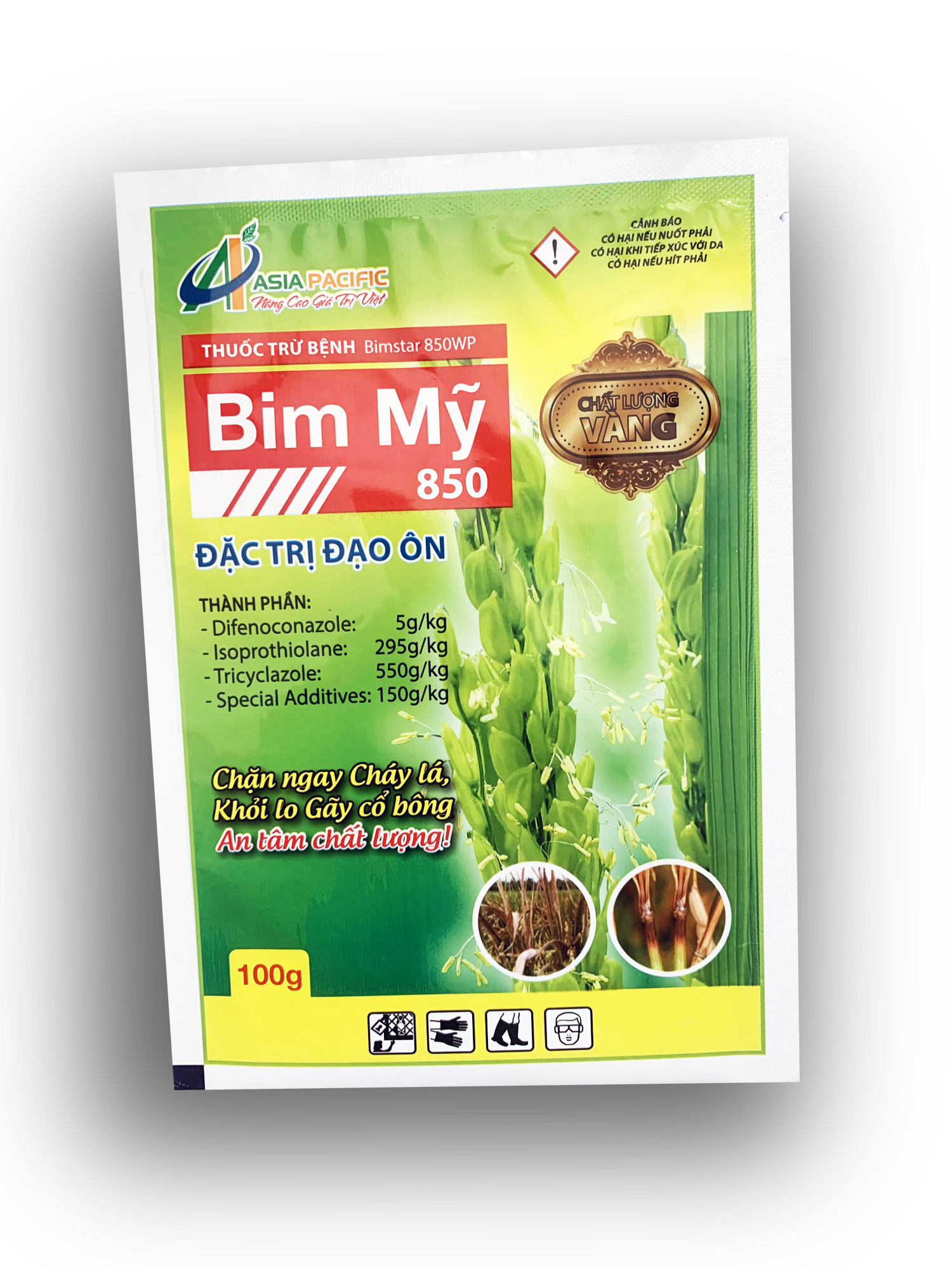 Thuốc trừ bênh Bimstar 850WP Đặc trị đạo ôn
