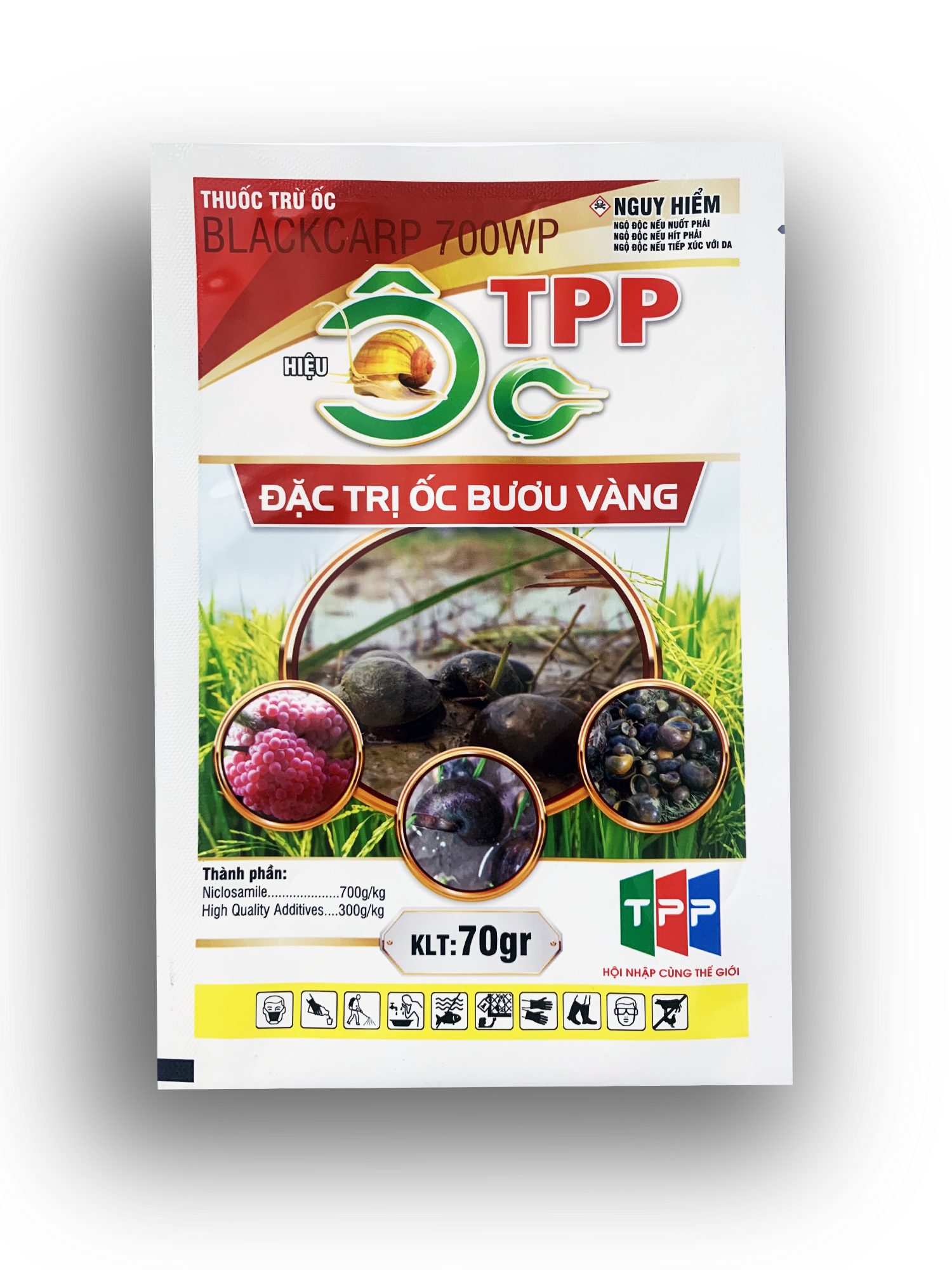 Thuốc trừ ốc Blackcarp 700WP