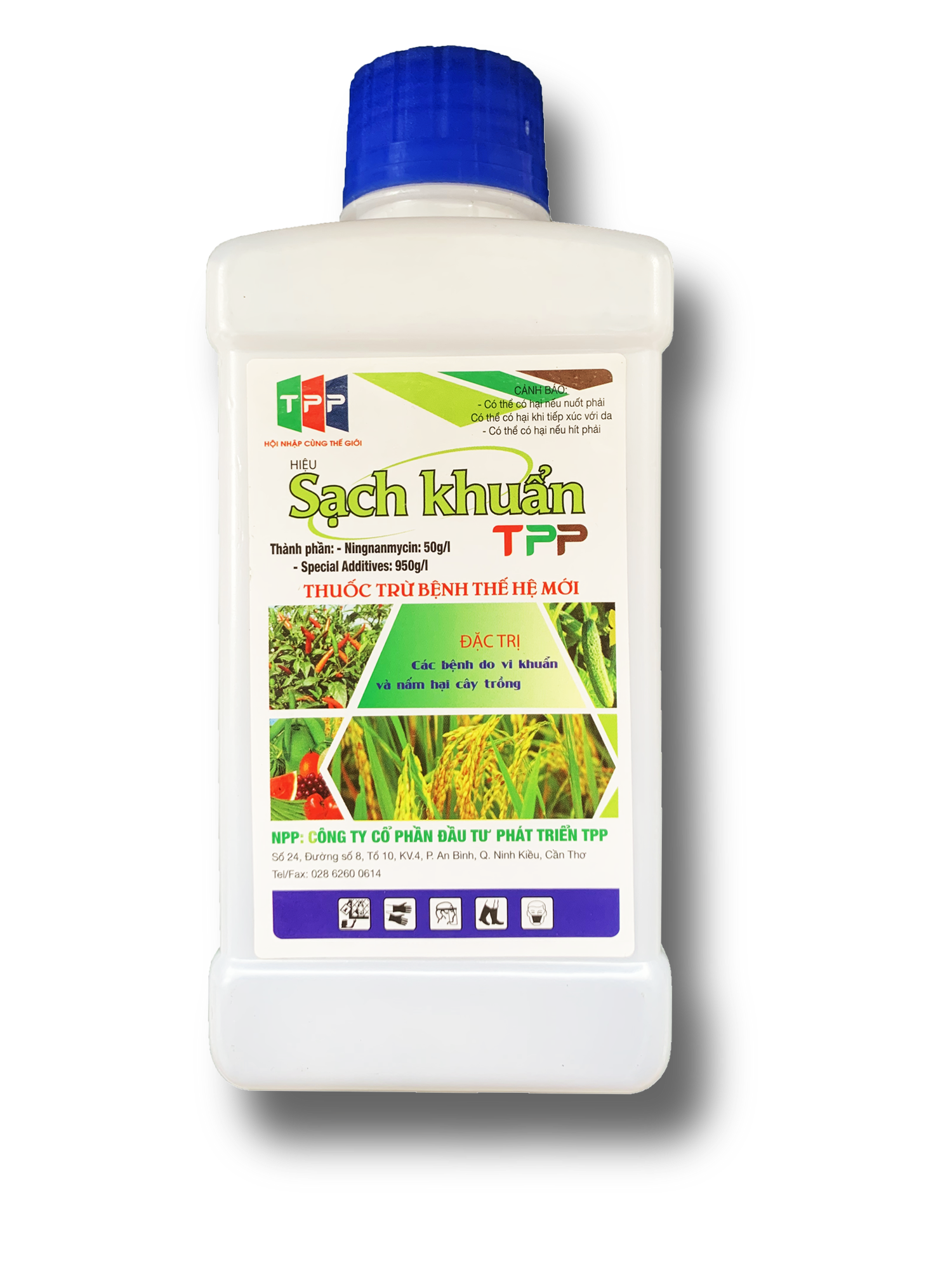 Thuốc trừ bệnh thế hệ mới sạch khuẩn TPP