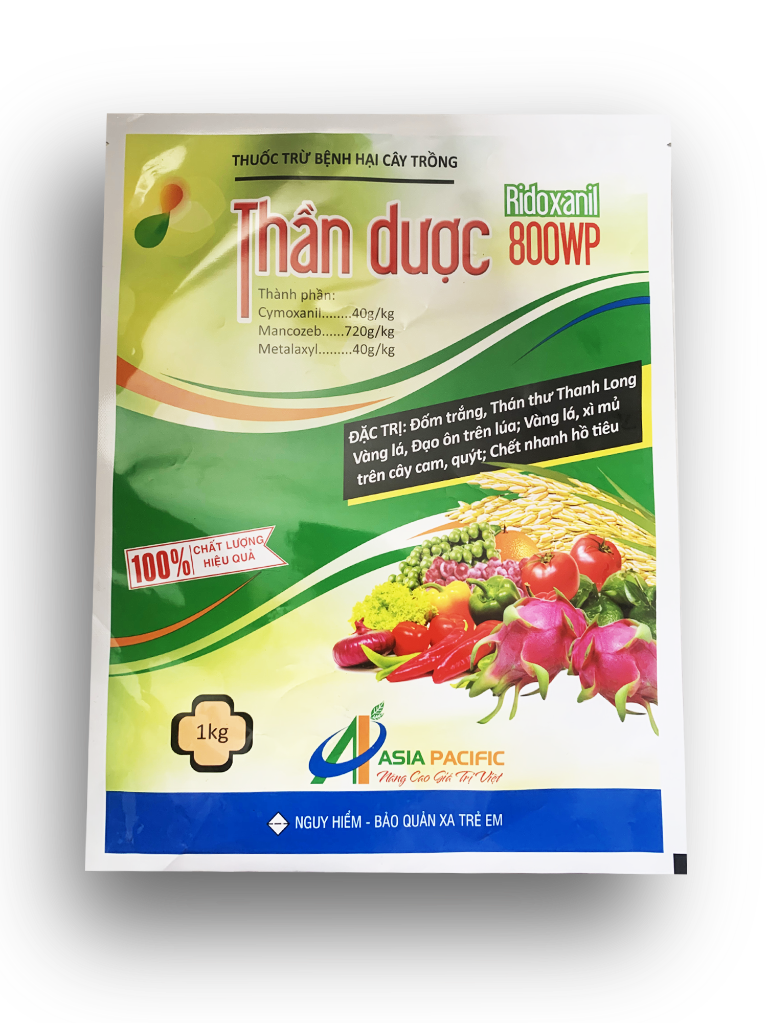 Thuốc trừ bệnh Ridoxanil 800WP Thần dược
