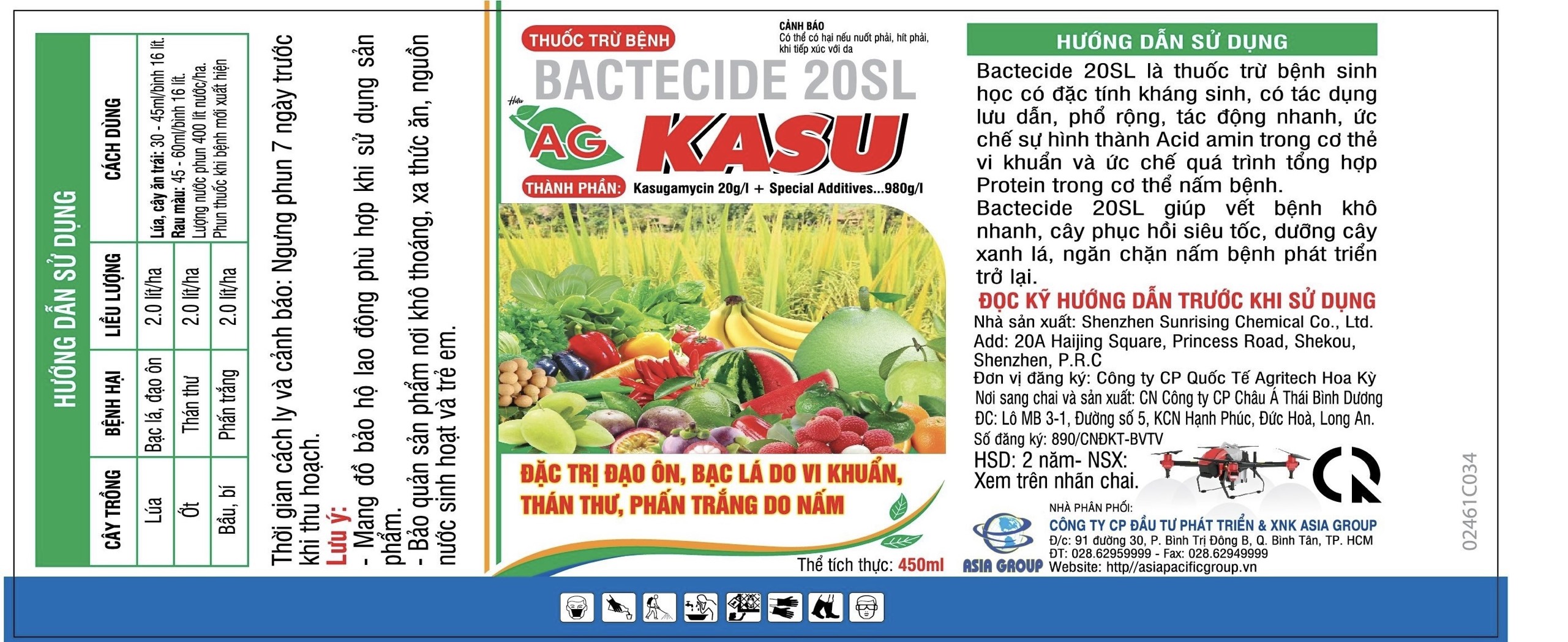 Thuốc trừ bệnh Kasu