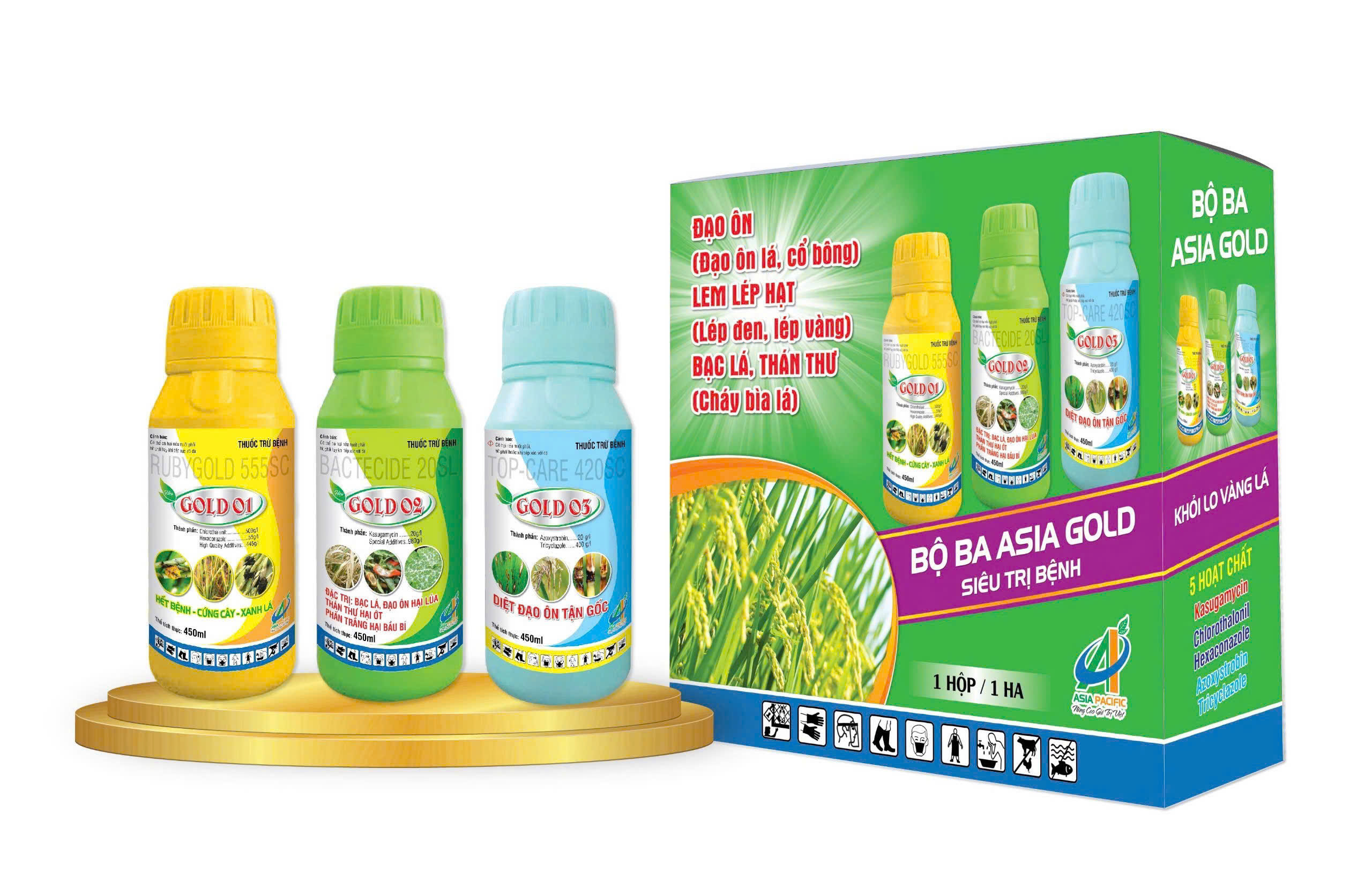 BỘ BA ASIA GOLD